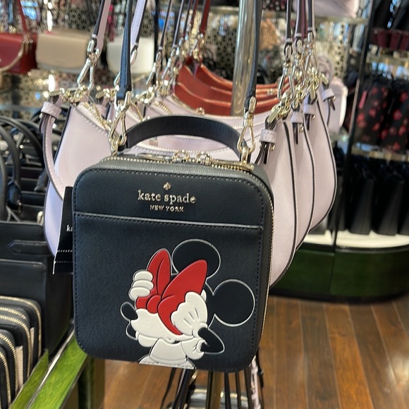 Kate Spade Disney X Kate Spade New York Minnie Mouse Daisy Vanity Crossbody Bag - Picture 5 of 16